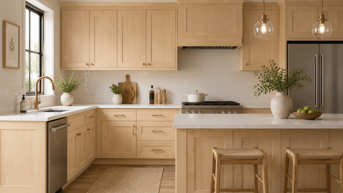 Inset Shaker Maple