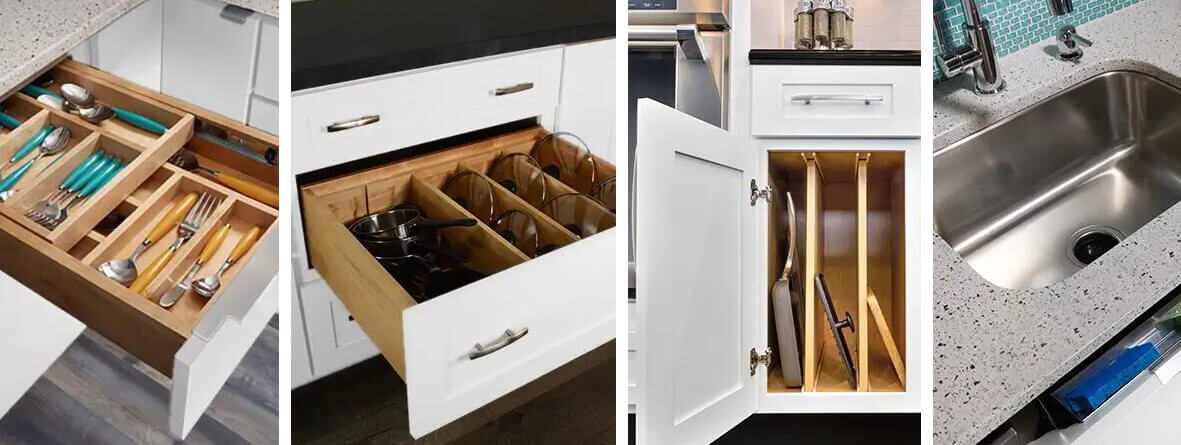 Get Organized with Fusion's Kitchen Cabinet Accessories Get Organized with Fusion's Kitchen Cabinet Accessories