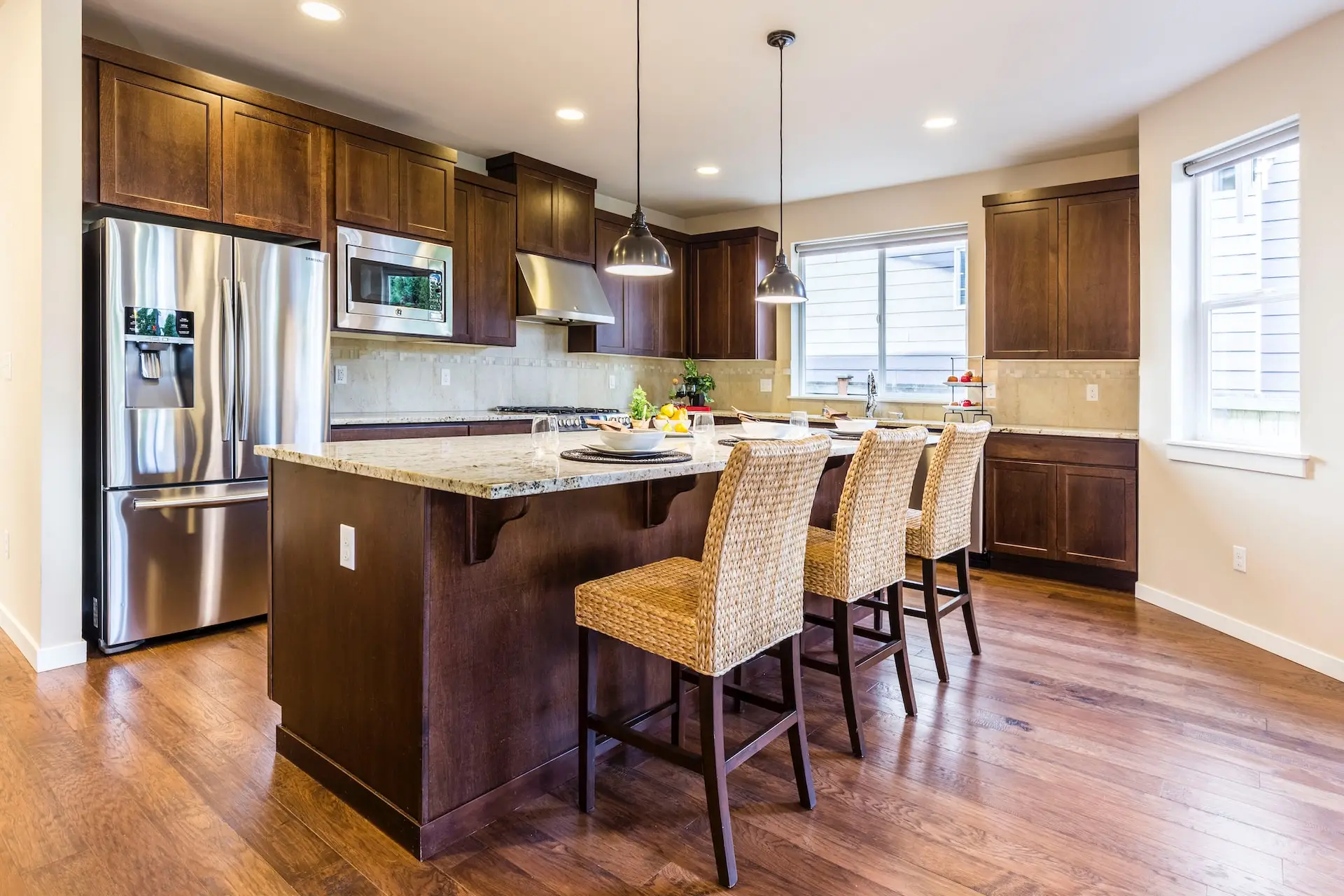 Dark Stained Cabinets Dark Stained Cabinets