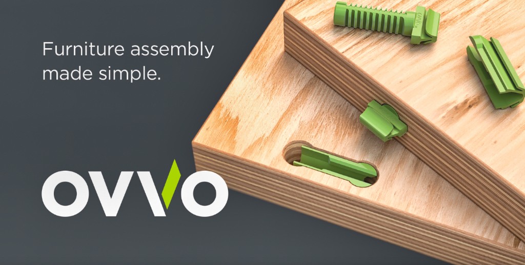 OVVO Technology — tool-free click-together furniture assembly