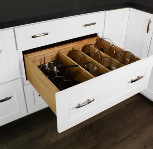 Drawer Base Cabinets with Multi Storage Inserts
