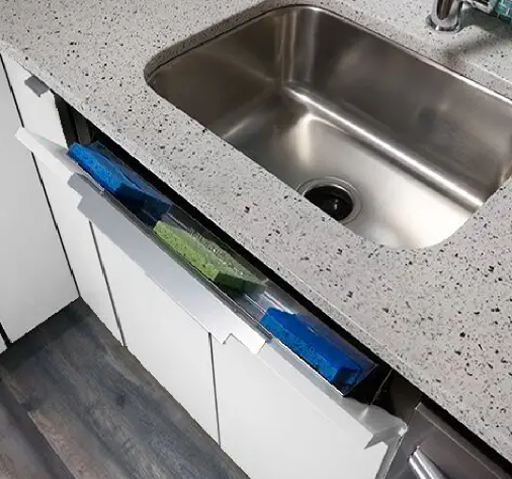Tilt Out Tray Organizers for Sink Base Cabinets